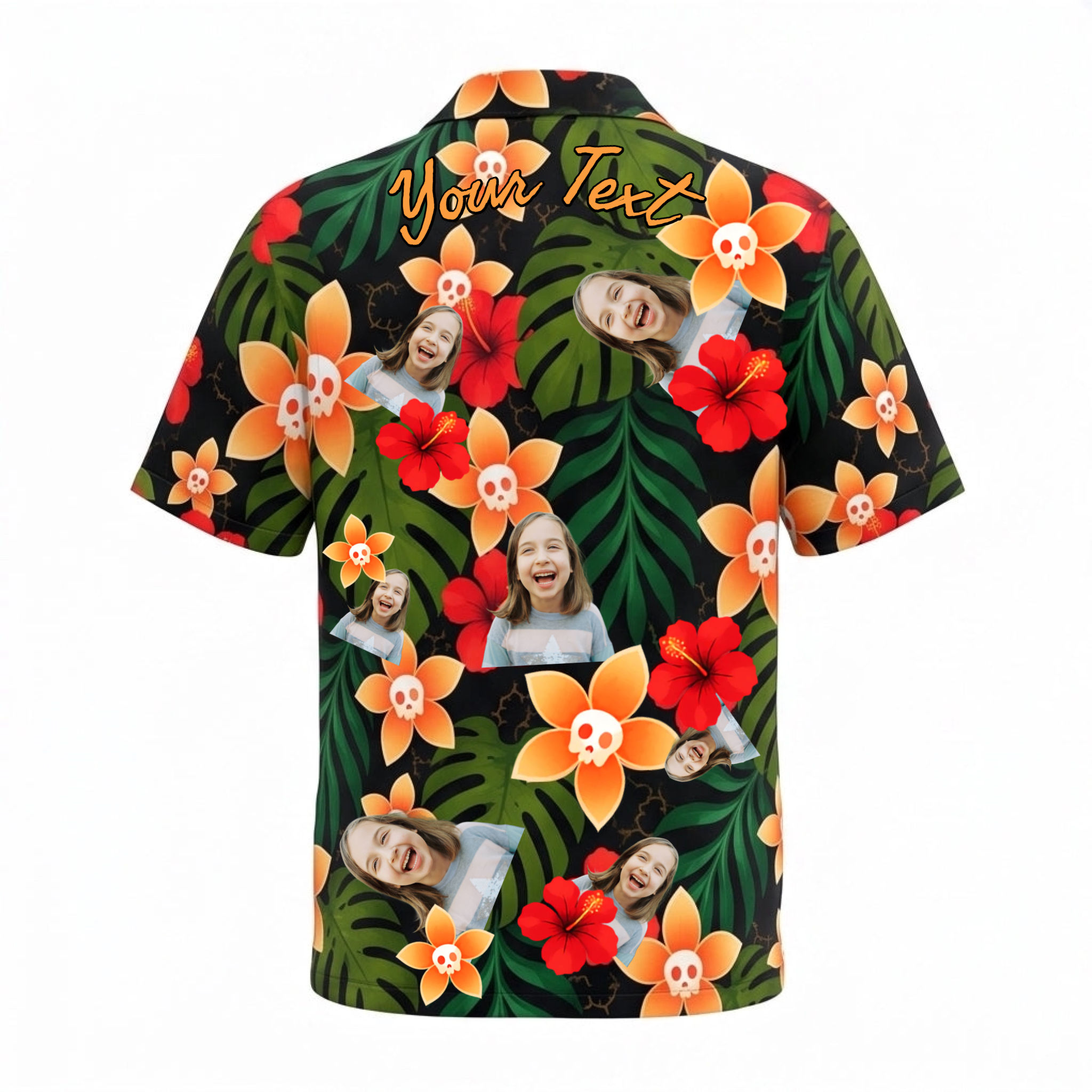 Personalized Face Transylvania Summer Vacation Custom Hawaiian Shirt