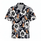 Personalized Face Midnight Vintage Paradise Custom Hawaiian Shirt