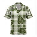 Hawaii Palaka Kalo Green Hawaiian Shirt