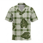 Hawaii Palaka Kalo Green Hawaiian Shirt