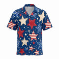 USA Flag Stars Hawaiian Shirt