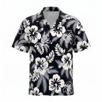 Personalized Face Midnight Vintage Paradise Custom Hawaiian Shirt