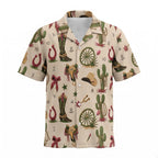 Cowgirl Hawaiian Shirt