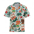 Hawaiian Santa Surfing Mele Kalikimaka Hawaiian Shirt
