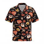 Grillmaster Black Hawaiian Shirt