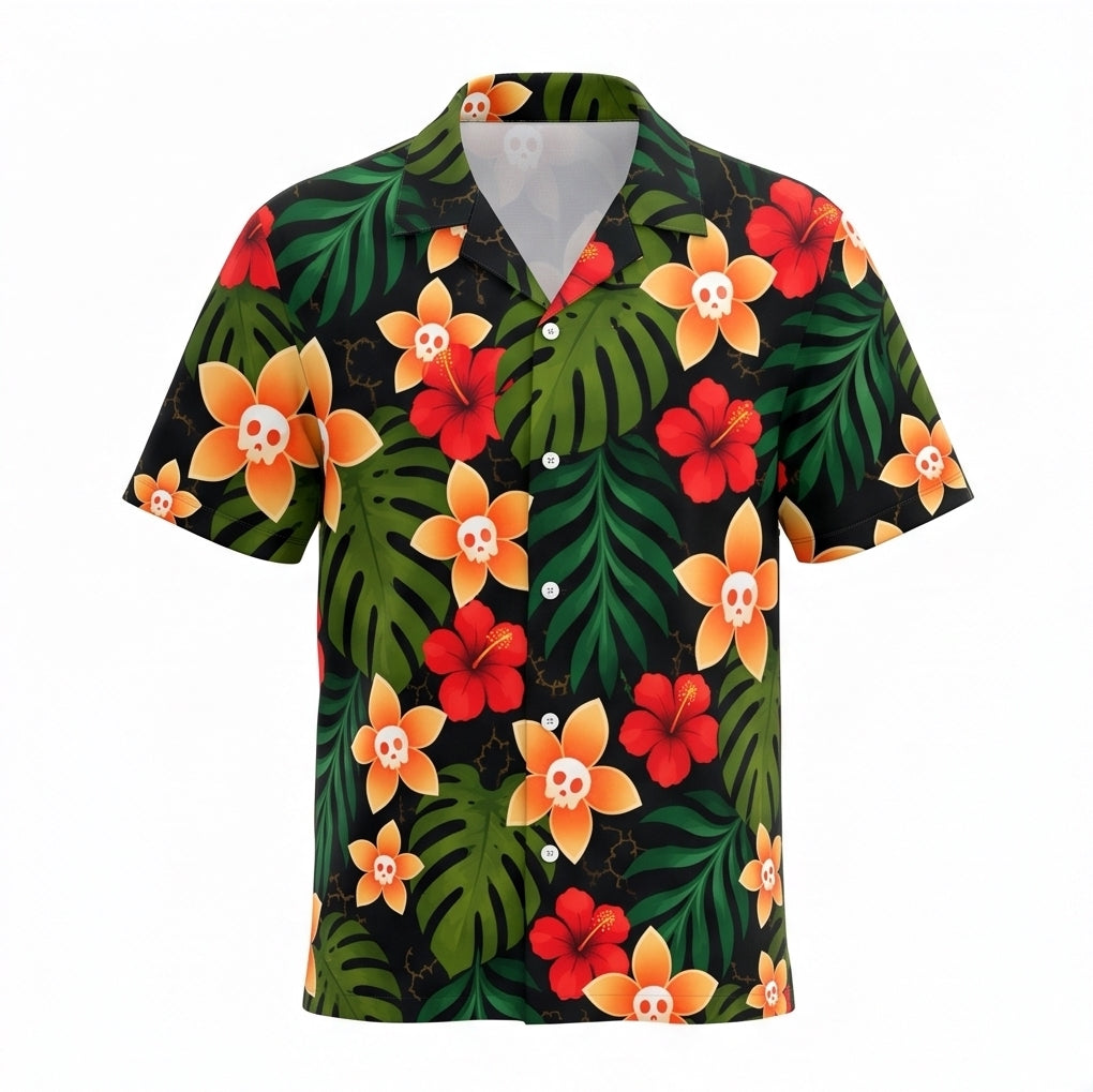 Personalized Face Transylvania Summer Vacation Custom Hawaiian Shirt