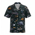 Star Trek Space Ships Hawaiian Shirt