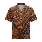 Traditional Fiji Tapa Hawaiian Shirt