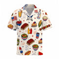 USA BBQ Grill Party Hawaiian Shirt