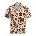 Trick or Howdy Halloween Hawaiian Shirt