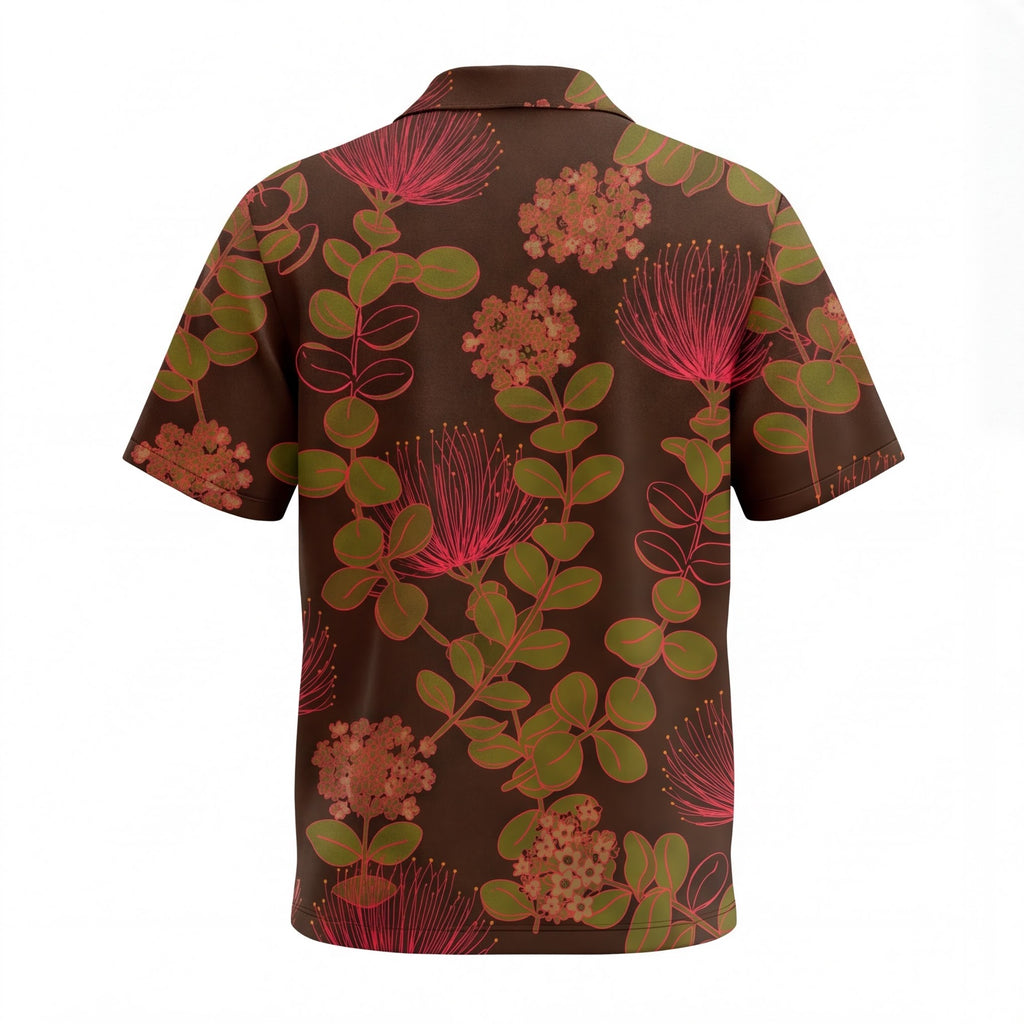 Polynesian Ohia Lehua Hawaiian Shirt
