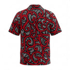 New Zealand Maori Black Red White Hawaiian Shirt