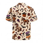 Trick or Howdy Halloween Hawaiian Shirt