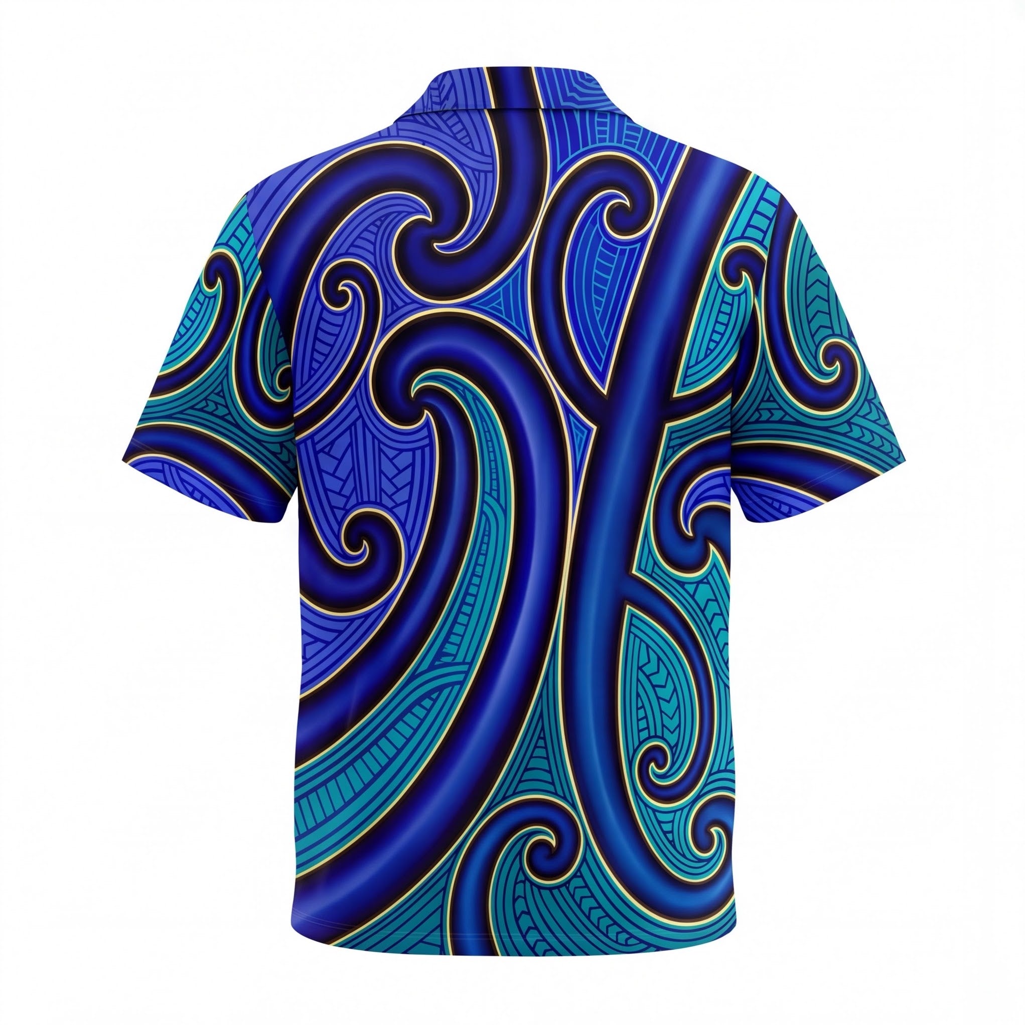 New Zealand Maori Koru Art Hawaiian Shirt