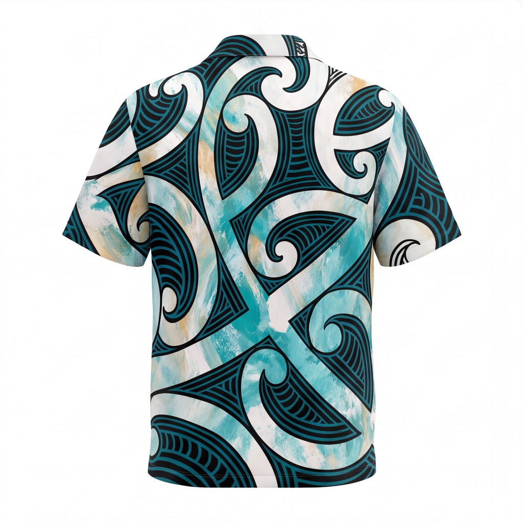 Maori Aotearoa Pattern Hawaiian Shirt