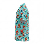 Santa Surfing Club Hawaiian Shirt