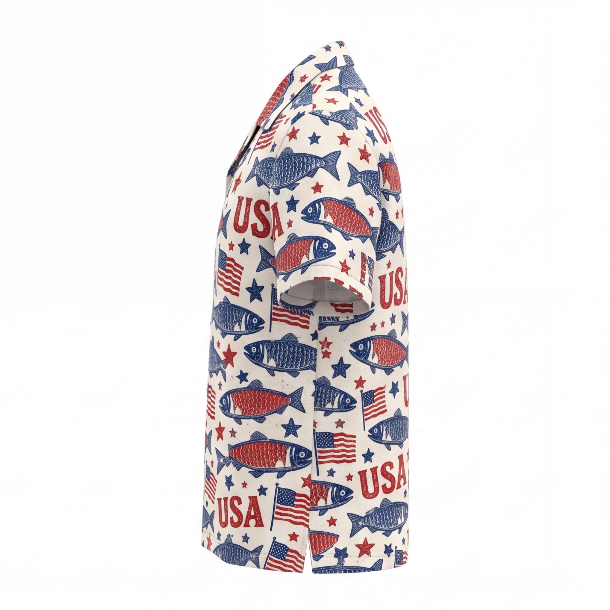 USA Fishing Hawaiian Shirt
