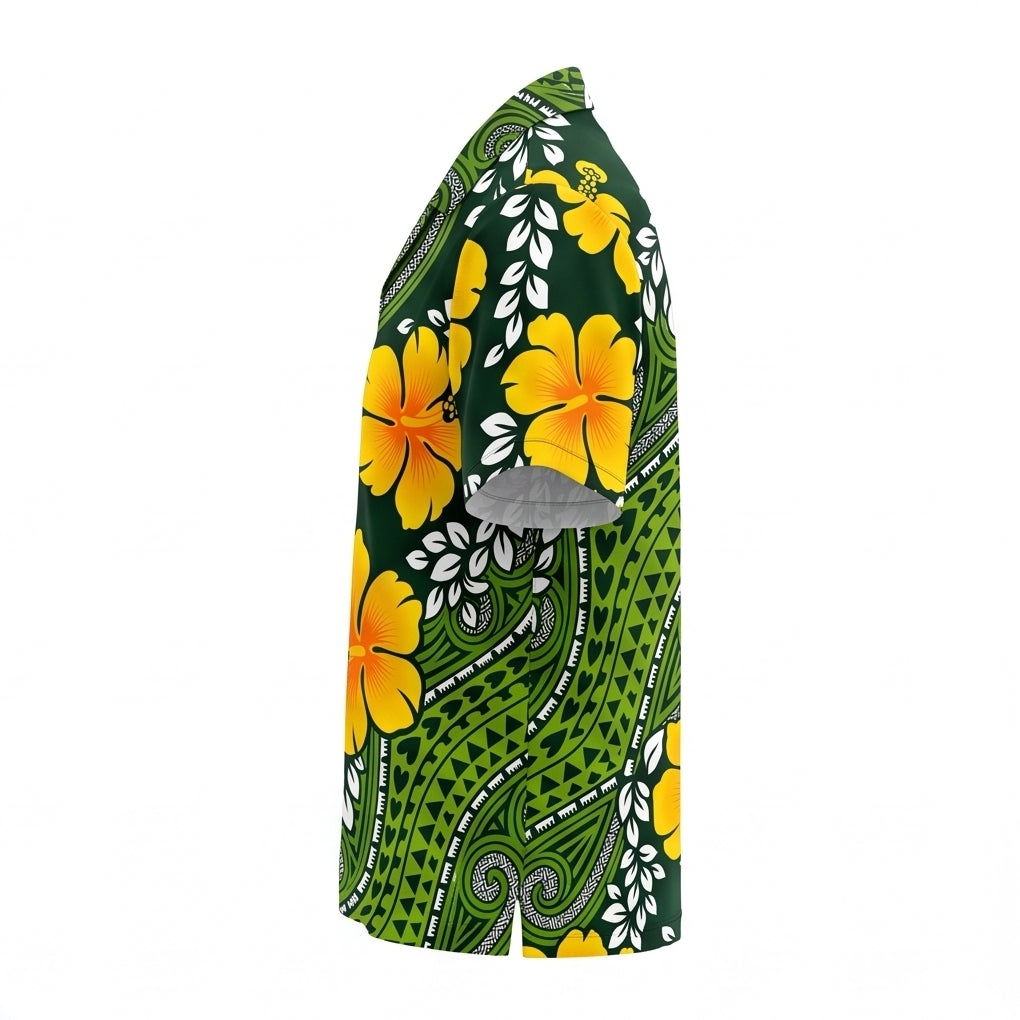 Cook Islands Colors Hawaiian Shirt