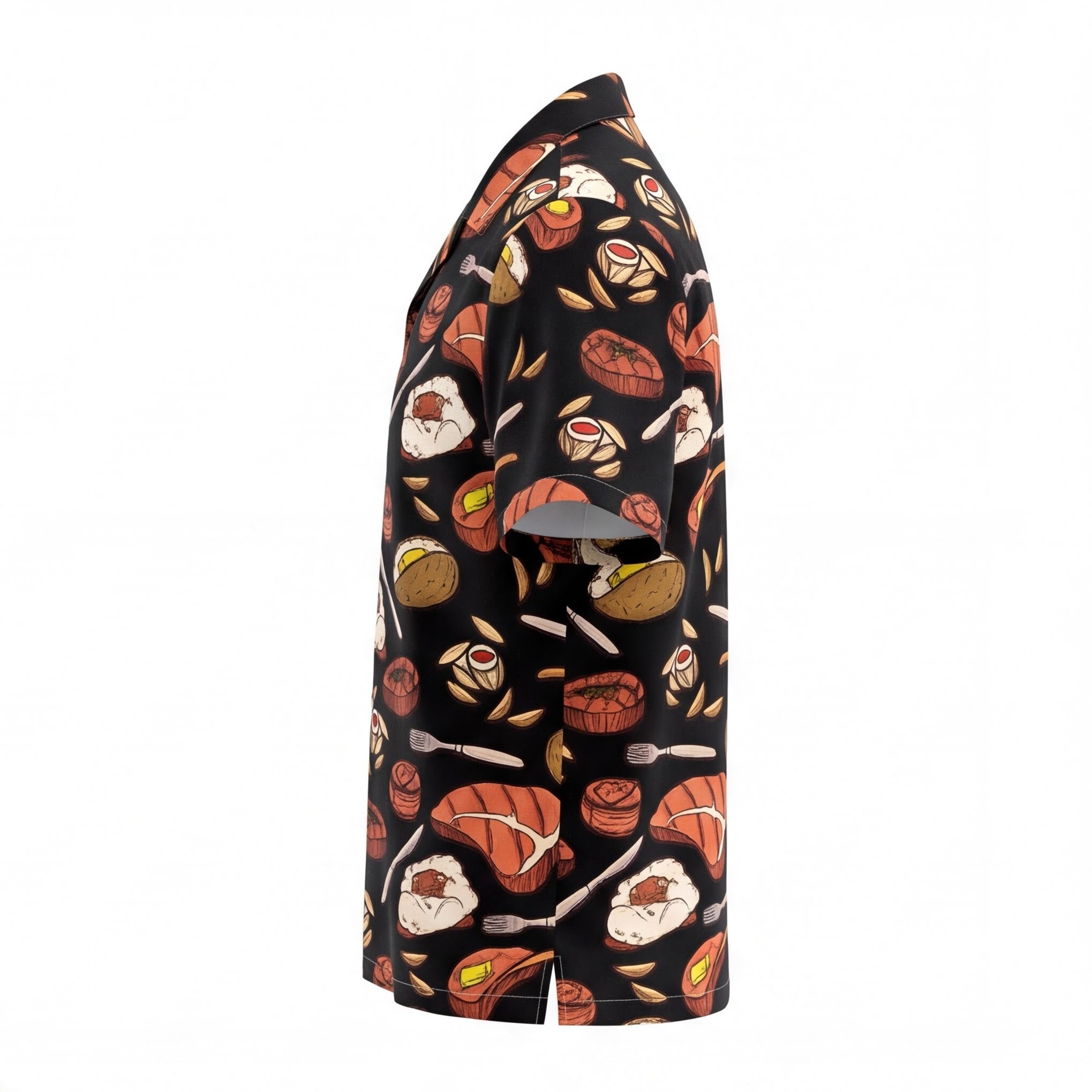 Grillmaster Black Hawaiian Shirt