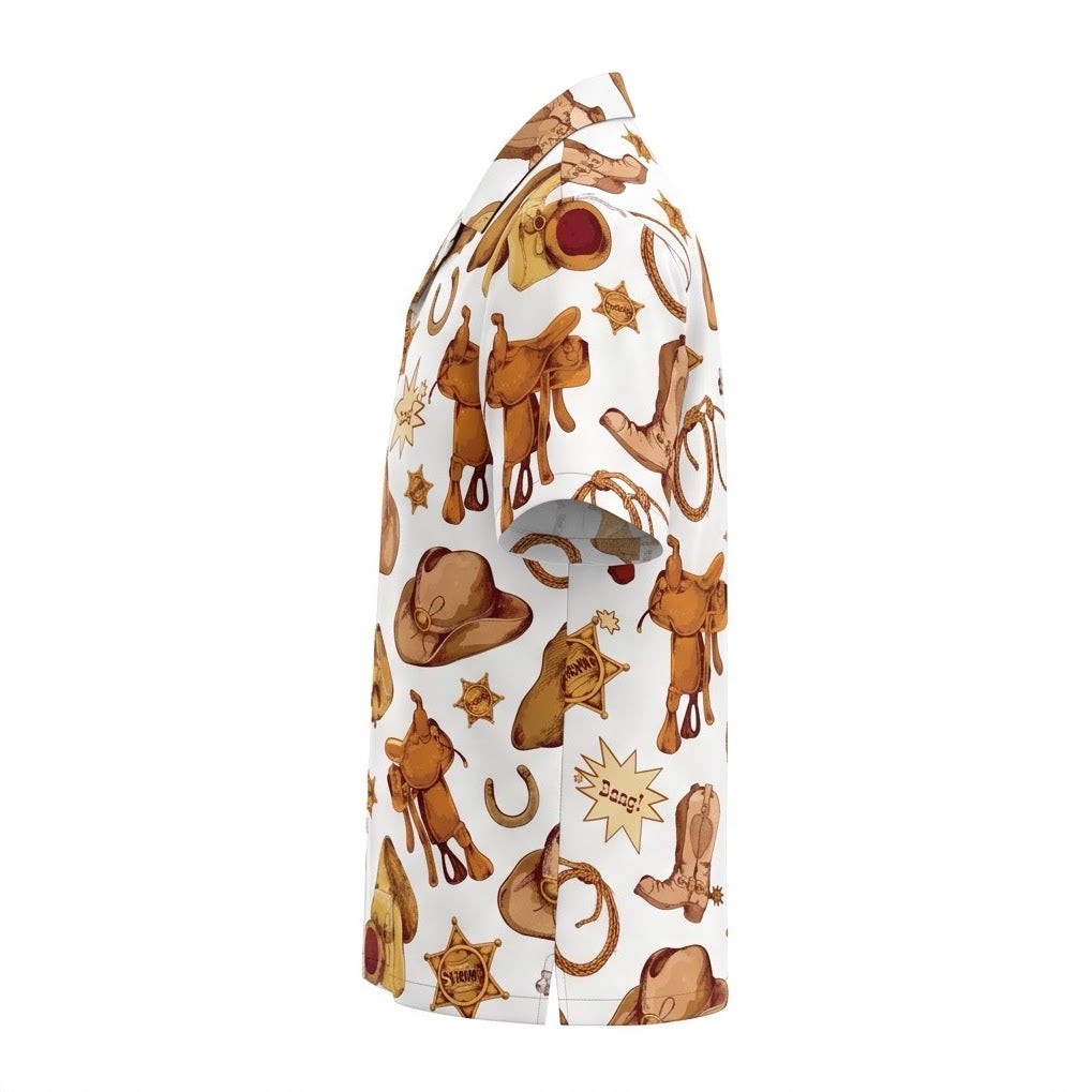 Cowboy Hawaiian Shirt
