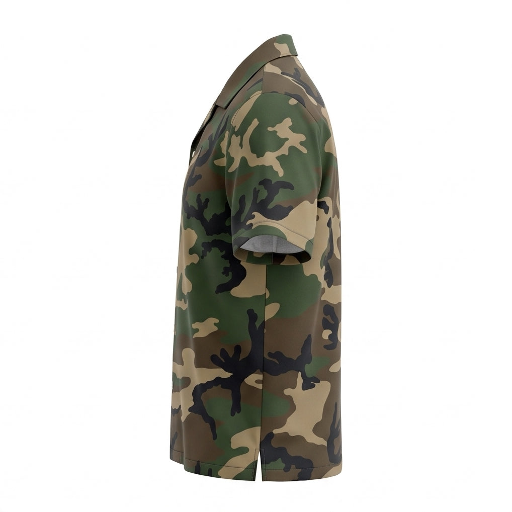 M81 Woodland US Veteran Hawaiian Shirt