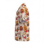 Halloween Tiki Drinks Hawaiian Shirt