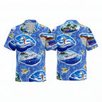 Honolulu Goose In Top Gun Hawaiian Shirt