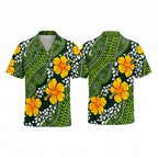 Cook Islands Colors Hawaiian Shirt