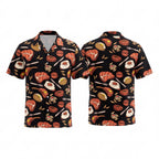 Grillmaster Black Hawaiian Shirt