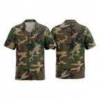 M81 Woodland US Veteran Hawaiian Shirt