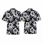 Personalized Face Midnight Vintage Paradise Custom Hawaiian Shirt