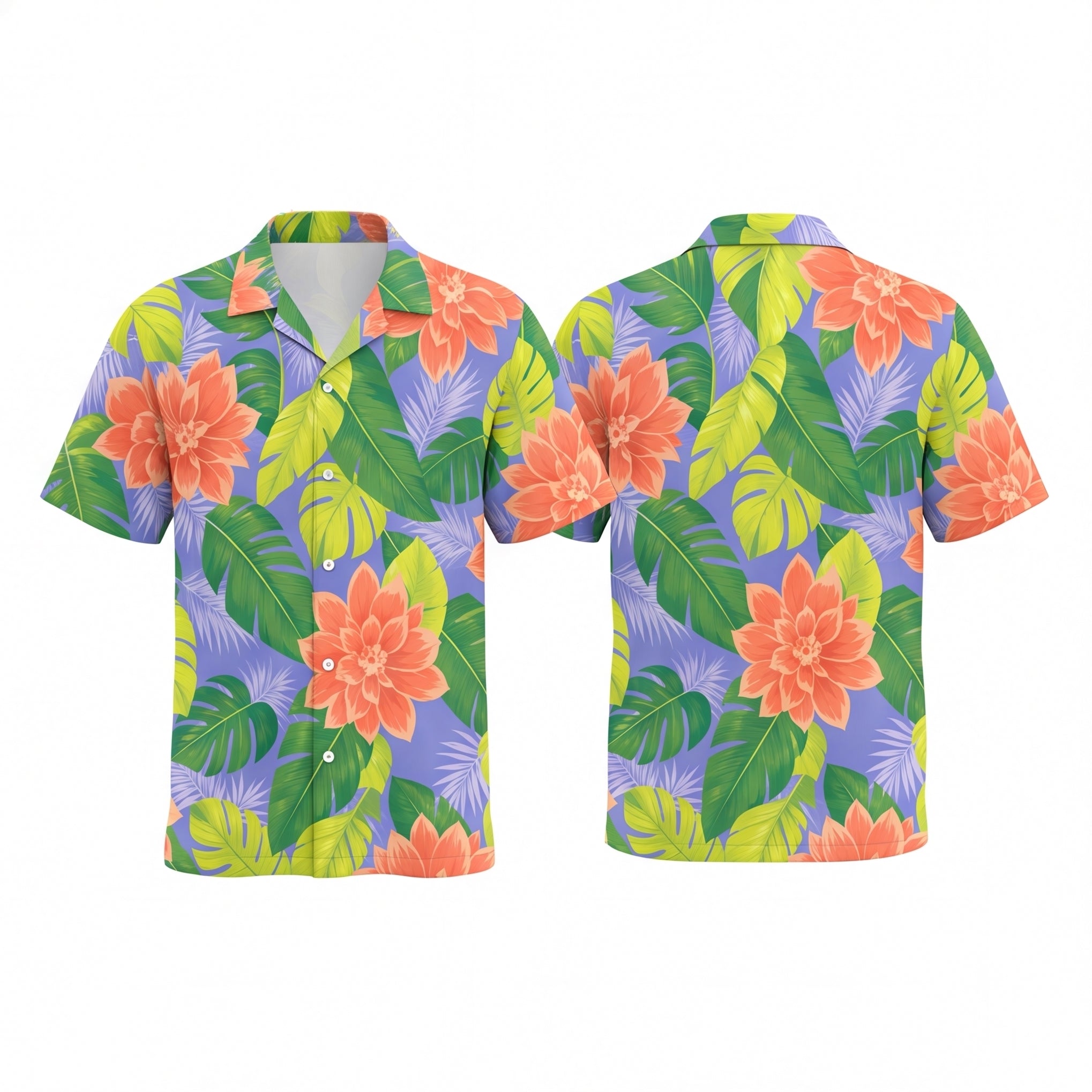 Personalized Face The Office Beach Day Custom Hawaiian Shirt