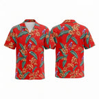 Thomas Magnum PI Red Hawaiian Shirt