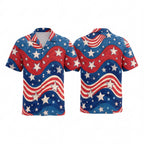 USA Stars and Stripes Hawaiian Shirt