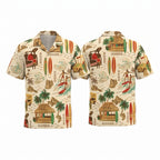 Vintage Surfing Hawaiian Shirt